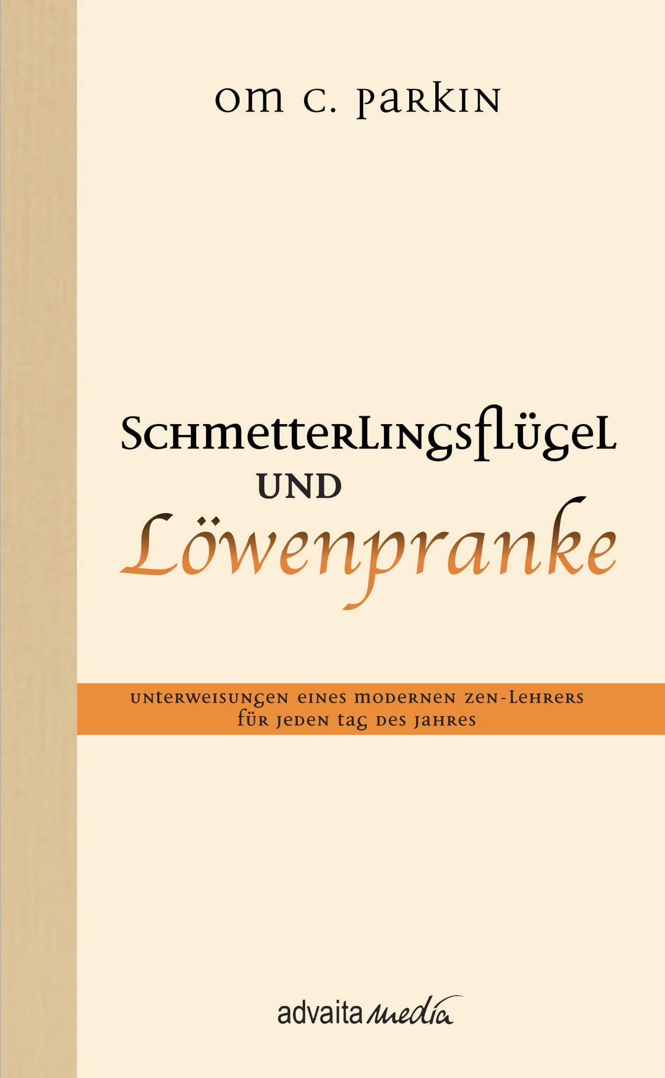 Cover: Schmetterlingsflügel und Löwenpranke